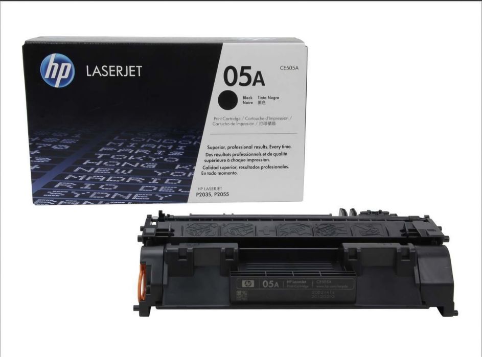 HP 05A (CE505A) toner czarny, oryginalny nowy.