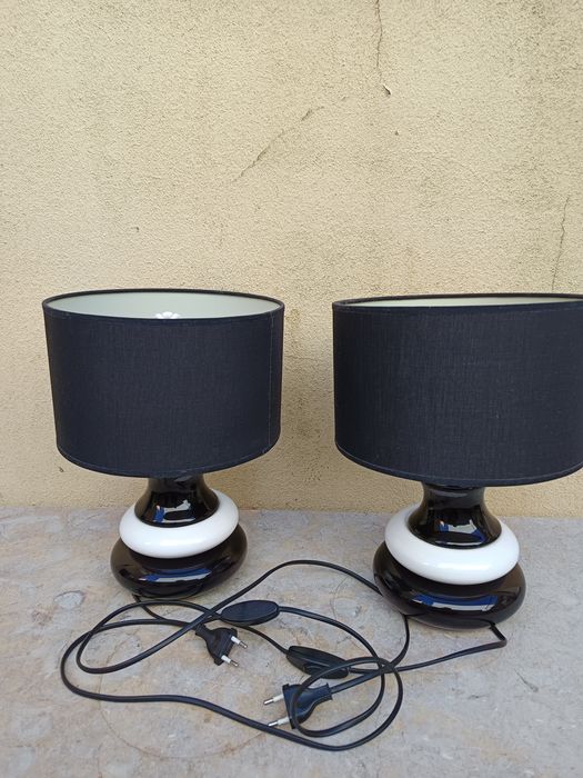 Conjunto candeeiros de mesa cabeceira