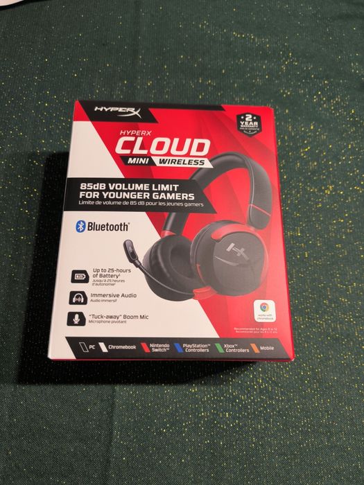 Słuchawki z mikrofonem bluetooth firmy Hyperx