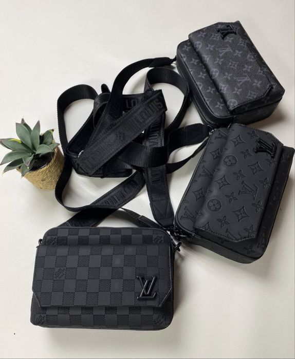 ‼️SALE‼️ Без предоплат! Сумка Louis Vuitton / Сумка чоловіча луи витон. Сумка через плече, кроссбоди LV. Сумка луї віттон монограмм. Туреччина