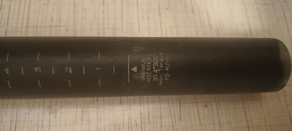 Підсидільний штирь 30,4x300мм