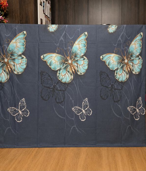 Komplet pościeli Granatowy w Motyle 160x200cm