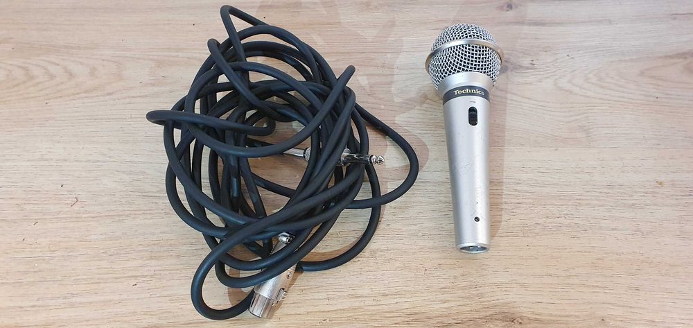 Technics Rp-Vk10, mikrofon dynamiczny, imp. 600