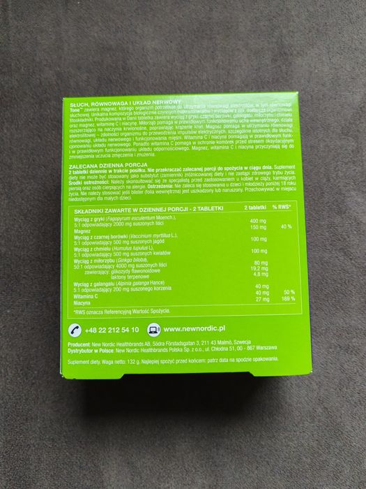 Tone 120 tabletek- 2 opakowania