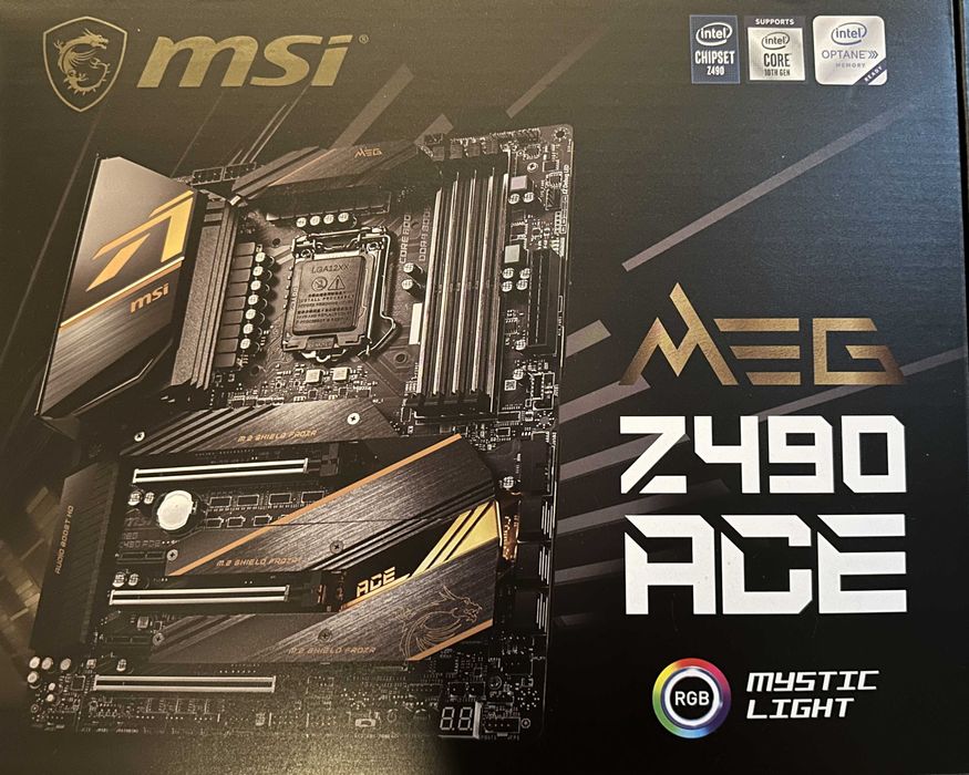 MSI Z490 ACE ＋ intel CORE i7-10700k Płyta główna MSI Z490 ACE Gaming z procesorem Poland | Ubuy