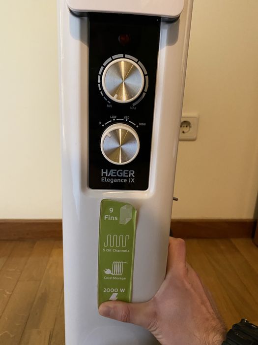 Aquecedor a óleo Haeger Elegance IX