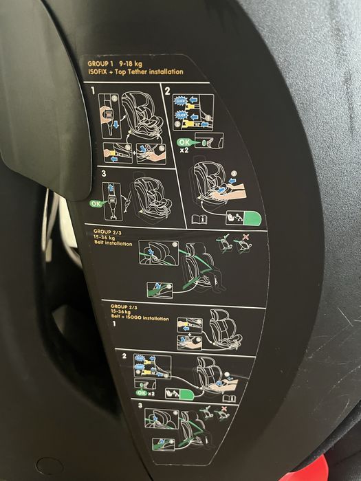Fotelik dziecięcy maxi cosi 9-36 kg