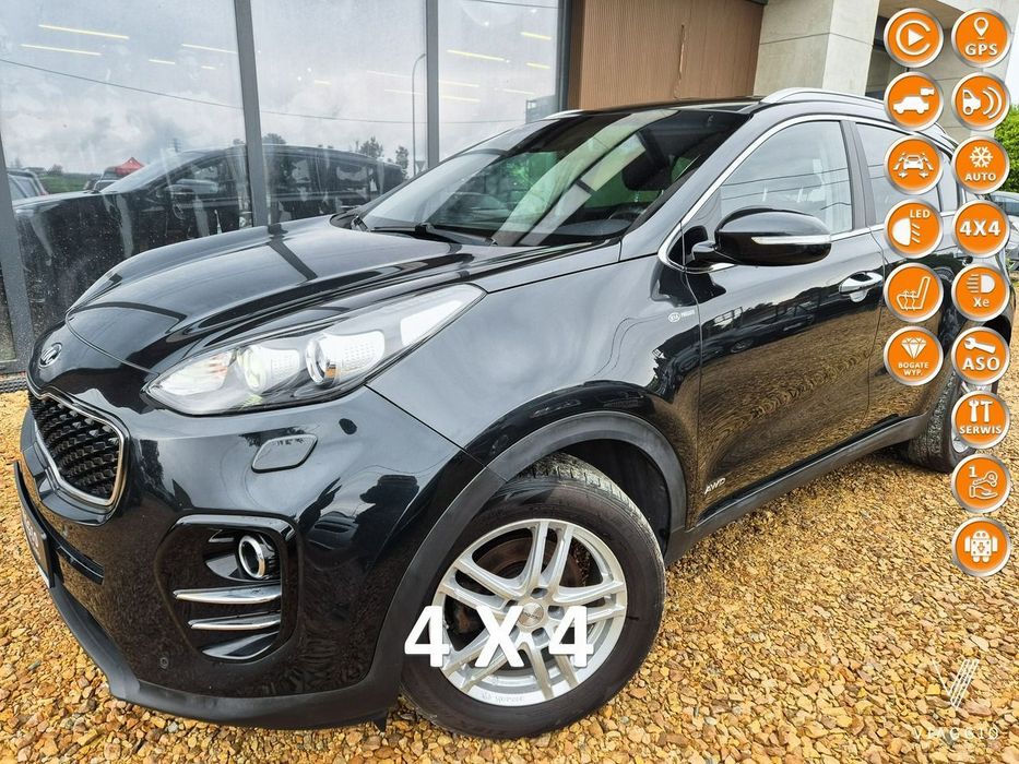 Kia Sportage Kia Sportage 2.0D 4x4 136km BI-XENON skóra NAVI asystent KAMERA 2018