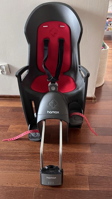 Fotelik rowerowy Hamax do ramy max.22 kg