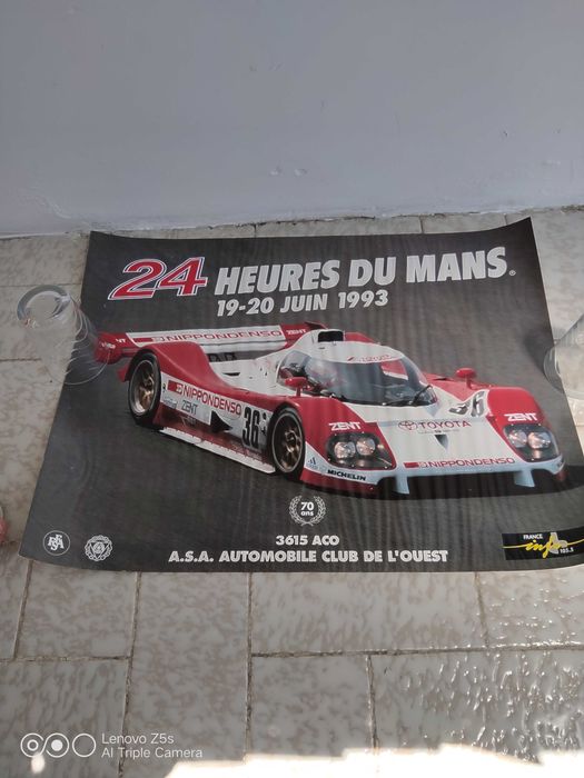 24 Horas de Le Mans. 1993. Dois posteres diferentes.