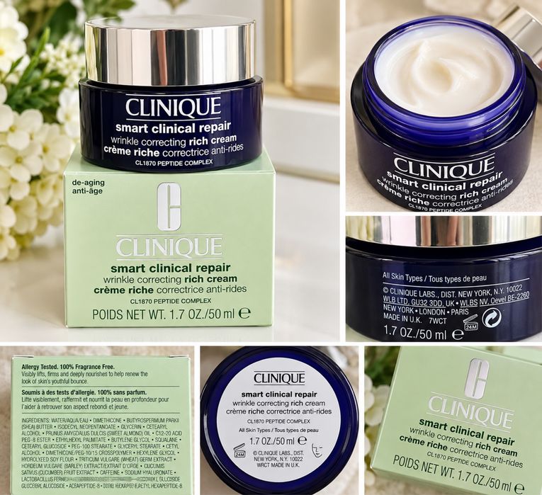 CLINIQUE Smart Krem przeciwzmarszczkowy 50 ml nowy Świeży Oryginalny