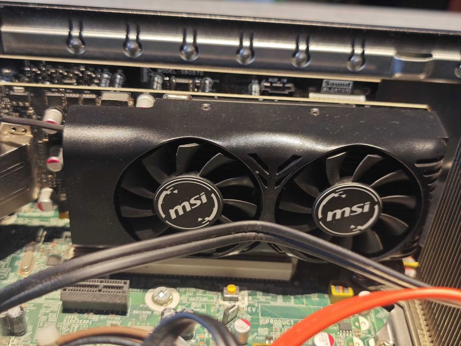 HP 8300 Elite SFF I5-3570,16GB RAM,256GB SSD,GTX 1050 Ti,Audigy,Win10