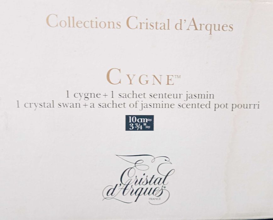 Cisne Cristal D'Arques novo na caixa