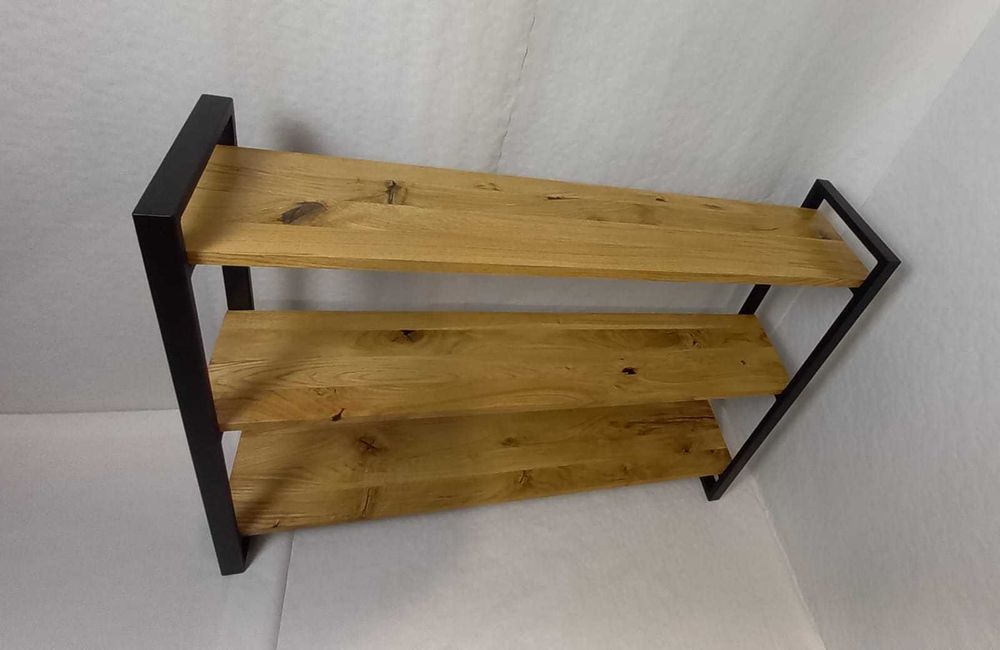 Regał loft industrialny dąb