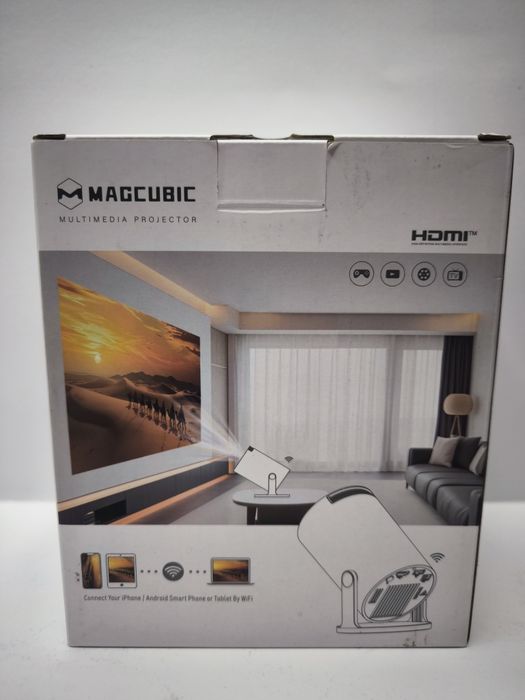 Projektor Magcubic HY300 PRO Smart TV / WiFi / Bluetooth - Nowy, pełny zestaw!
