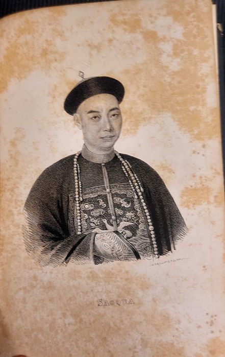 Cartas Escritas da India e da China José Ignácio de Andrade 1Ed 1843