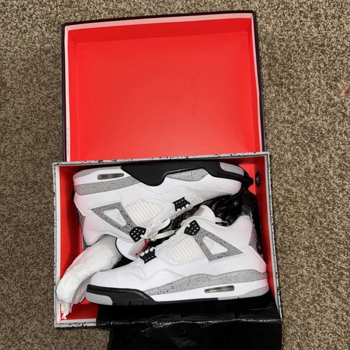 Jordan 4 Retro White Cement R.38