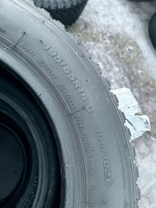 195 65 16 Bridgestone Blizzak 85% Шини Зима