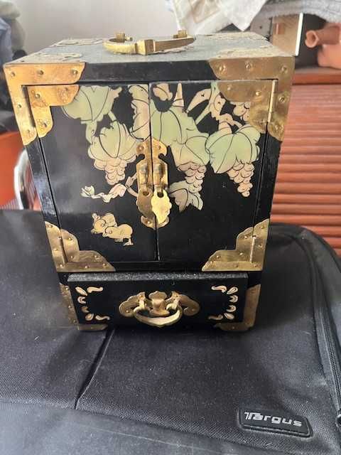 Caixa joias laca Chinesa