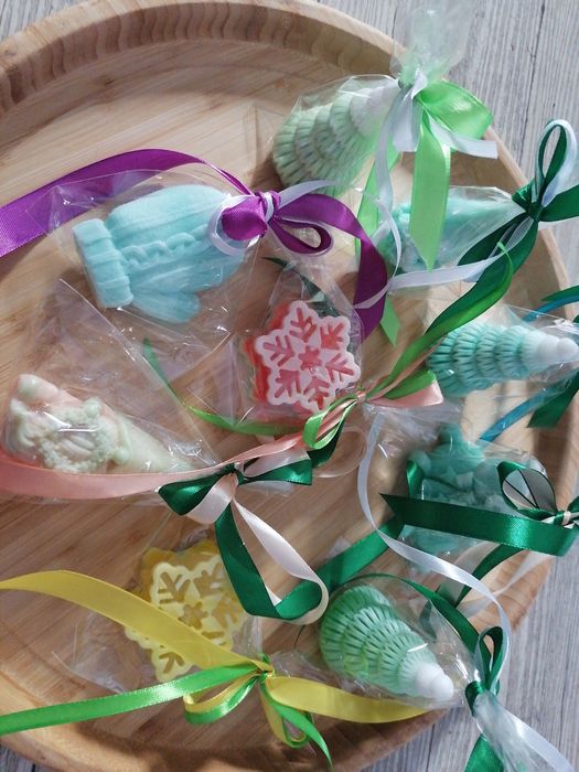 Mydełka mydło świąteczne prezent Boże Narodzenie