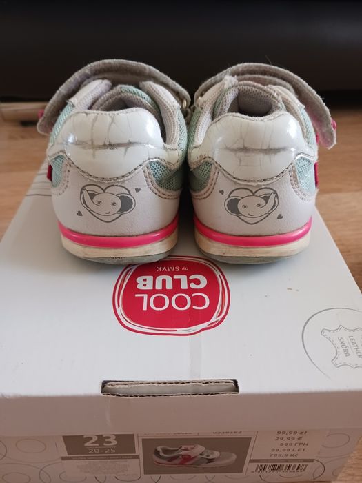 Półbuty skórzane 23 Smyk Fisher Price