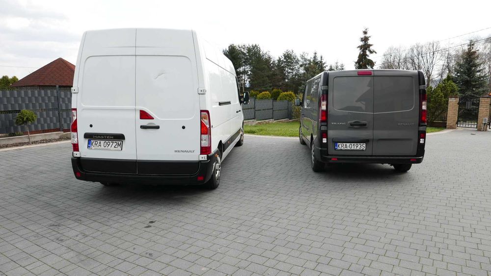 Wynajem aut dostawczych, wypożyczalnia samochodów Master, Trafic