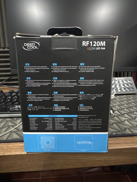 Ventoinhas rgb DEEP COOL