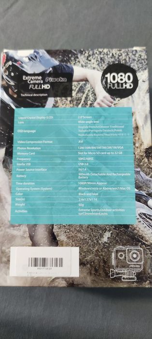 Câmara Extreme 1080