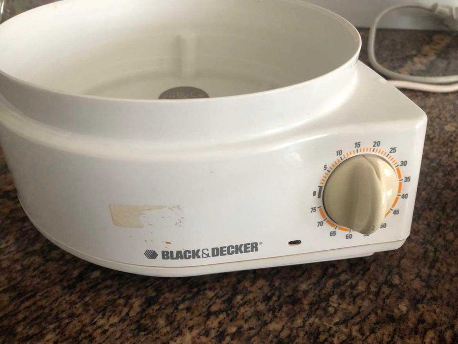 Máquina cozinhar vapor Black & Decker