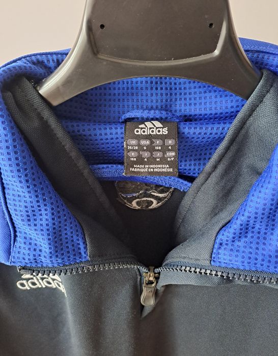 Męska bluza sportowa rozpinana Adidas climacool r.M half zip