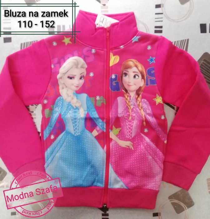 Bluza Frozen 146 ocieplana Nowa