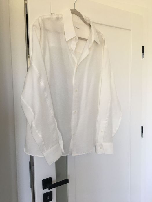 Koszula Zara L lniana