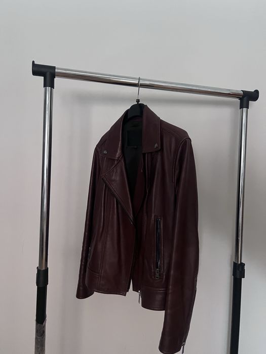 Шкіряна класична куртка від масімо дутті