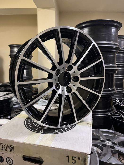 Jantes 17” 5x112 Novas Estilo Mercedes AMG Turbine