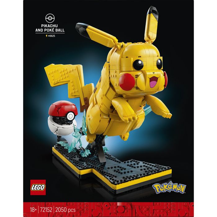 LEGO Pokémon - Pikachu e Pokébola - 72152