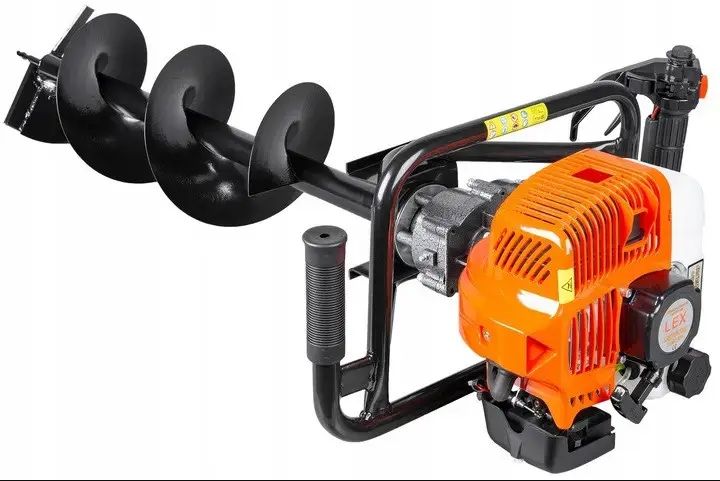 Мотобур бензиновий LEX LXGD670 | 4.9 кВт | + 3 шнека !!!