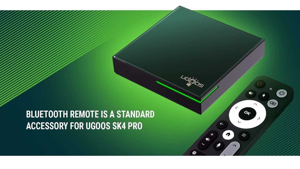 Смарт-приставка Ugoos SK4 Pro 4/64Gb Android 14.0 S905x5M-K Dolby Vision
