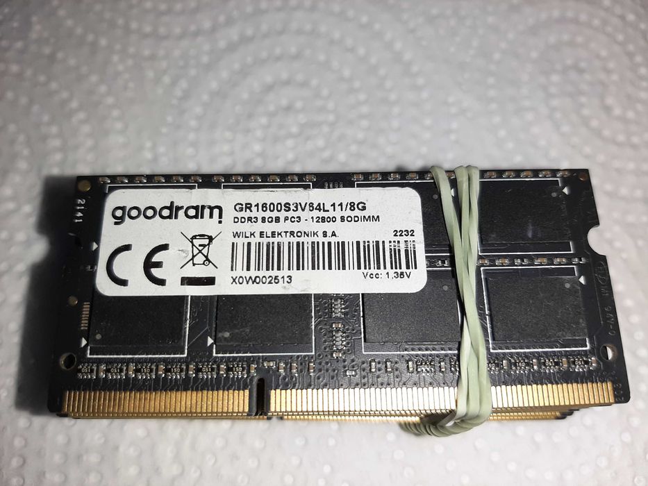 pamiec ram ddr3 do laptopa