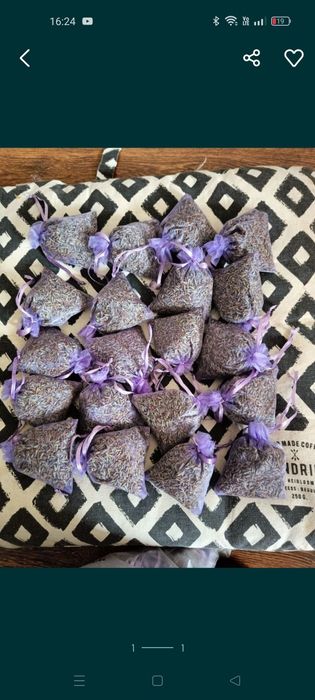 10szt lawenda woreczek susz na prezent święta Bożego Narodzenia