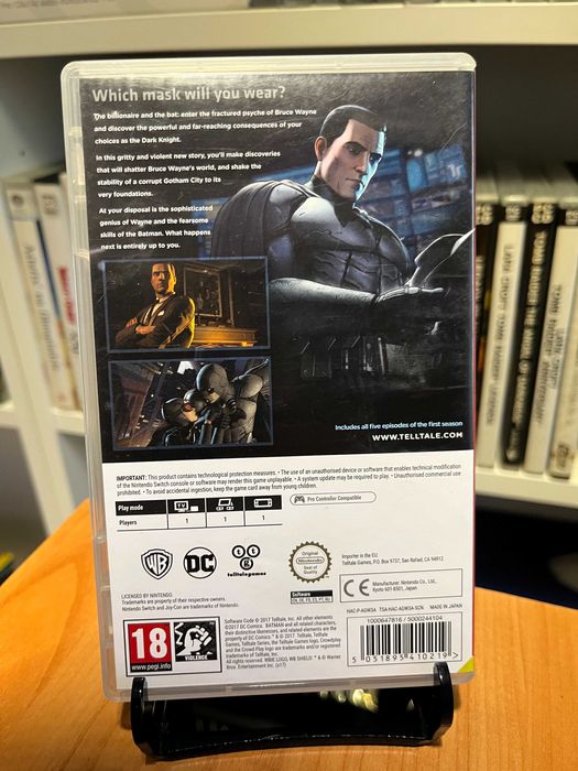Batman The Telltale Series Nintendo Switch