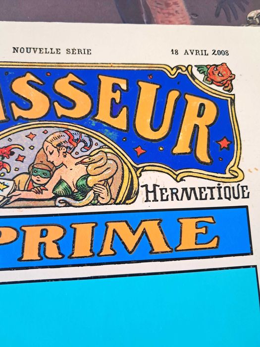 Livros BD - Moebius - Garage Hérmetique - Major Fatal 3 e HS (francês)
