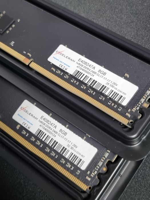 Оперативная память 16GB (2x8GB) DDR4 2400 MHz Exceleram
