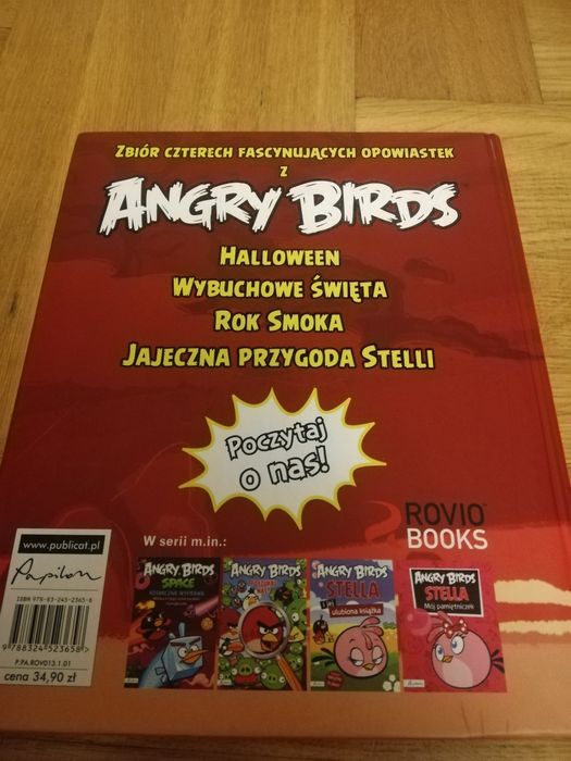 Angry Birds Najlepsze Historyjki - książka dla dzieci
