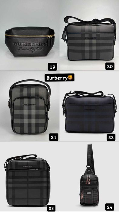 ‼️БЕЗ ПЕРЕДПЛАТ Чоловічі сумки LV/Coach/Gucci/Dior/Hermes/Burberry‼️