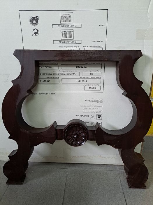 Pernas em carvalho maciço para mesa apoio centro/apoio em csrv