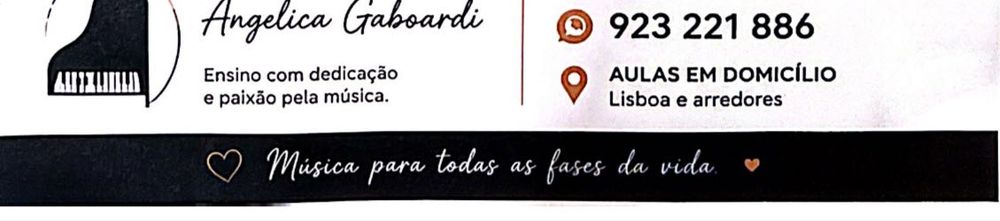Aulas de Piano em sua residência