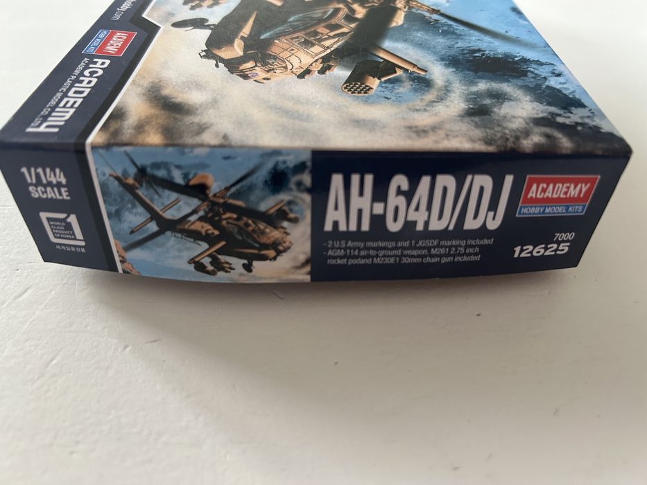 Helikopter Ah-64D model do sklejenia Academy 12625