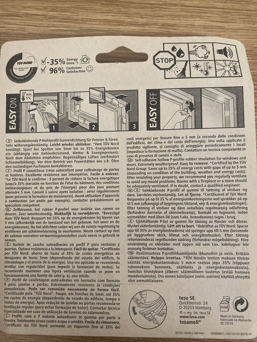 Fita Isolante 6m Tesa Moll