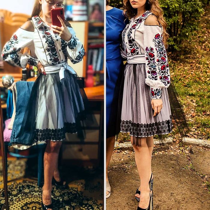 Жіночий комплект ВИШИВАНКА \ вишита сукня