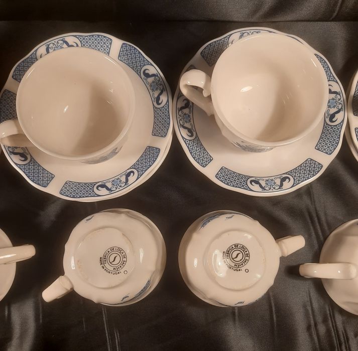 Fábrica de louça de sacavém - 8 chávenas